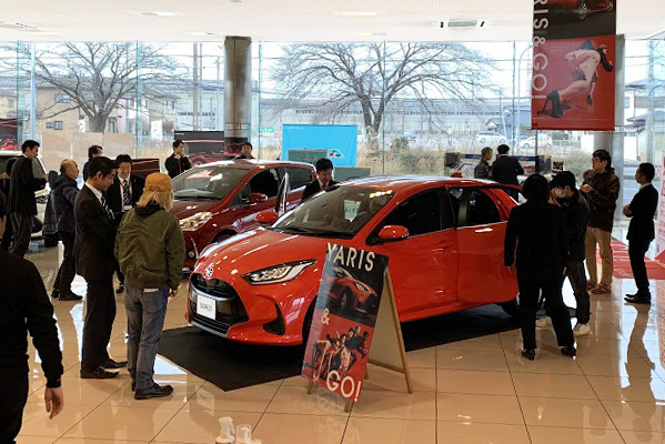 ヤリスプロトタイプ展示会