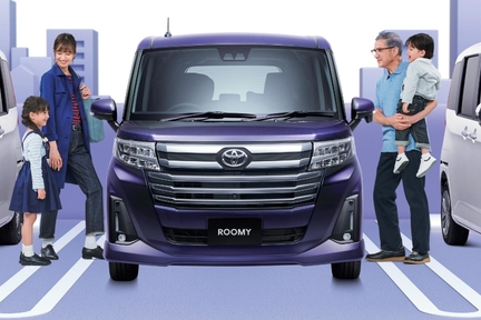 【モデル入り素材】駐車場イメージ　カスタムG-T